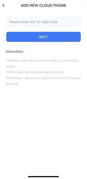 use redeem code, redfinger cloud phone